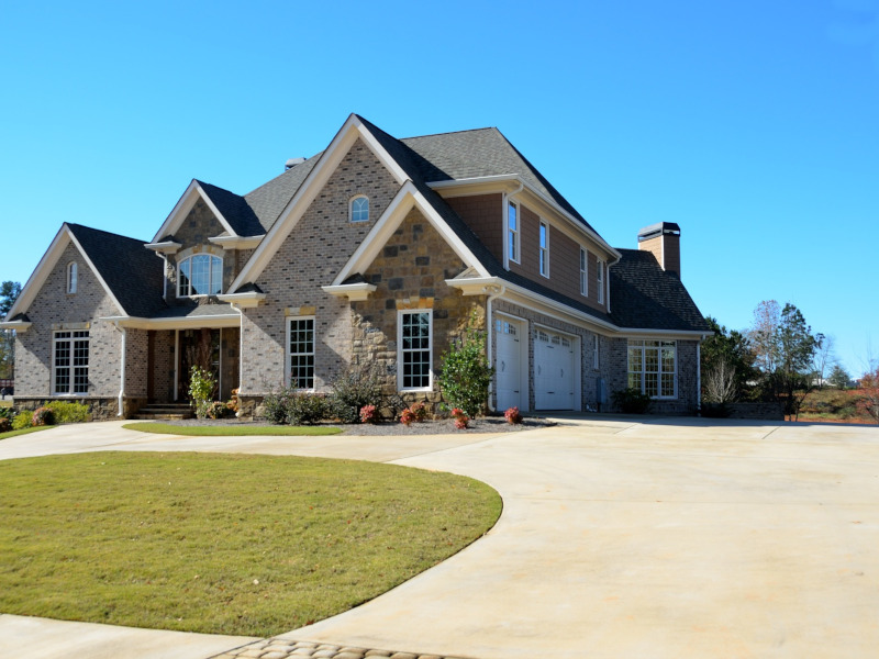 Pressure Washed Driveway